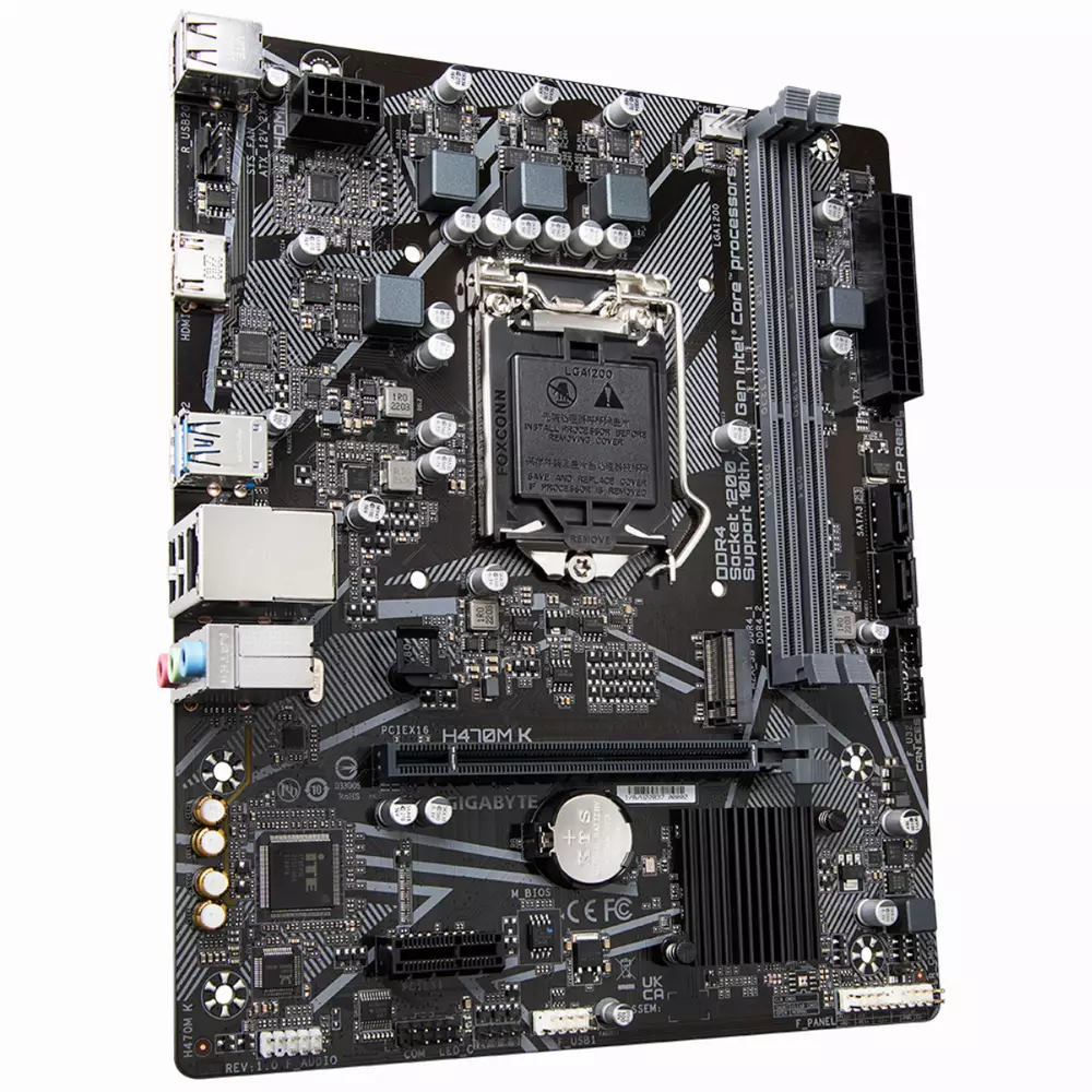 Дънна платка Gigabyte H470M K LGA1200