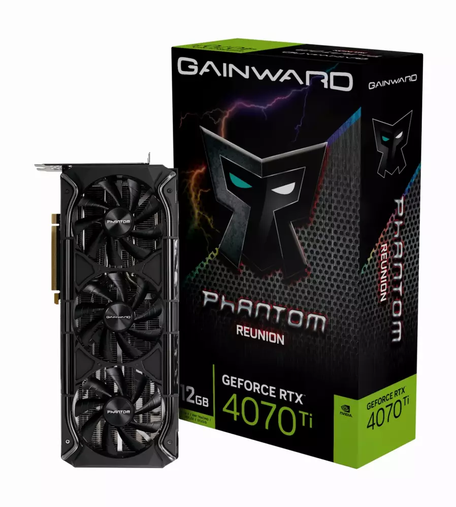 Видео карта Gainward GeForce RTX 4070 Ti Phantom Reunion 12GB GDDR6X