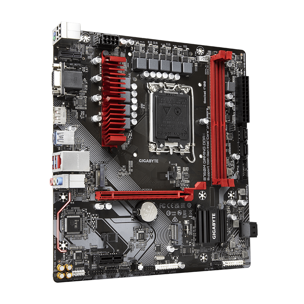 Дънна платка Gigabyte B760M GAMING LGA1700 DDR4