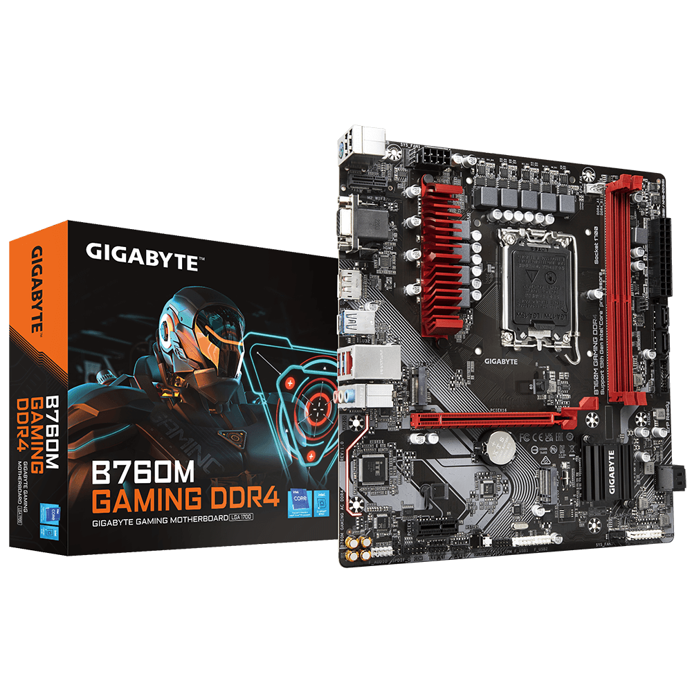 Дънна платка Gigabyte B760M GAMING LGA1700 DDR4