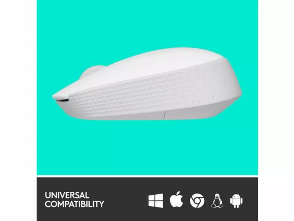 Безжична оптична мишка LOGITECH M171 USB Бял 910-006867