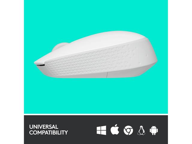 Безжична оптична мишка LOGITECH M171 USB Бял 910-006867