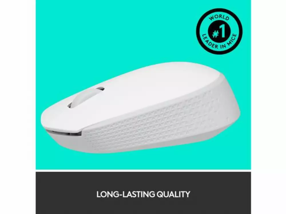 Безжична оптична мишка LOGITECH M171 USB Бял 910-006867