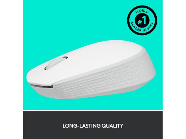 Безжична оптична мишка LOGITECH M171 USB Бял 910-006867