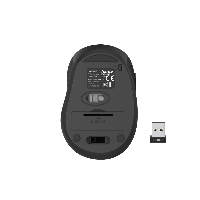 Безжична мишка Hama MW-400 V2, 6-бутонна , ергономична, USB, Черна