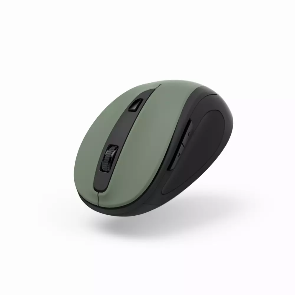 Безжична мишка Hama MW-400 V2, 6-бутонна , ергономична, USB, Зелено