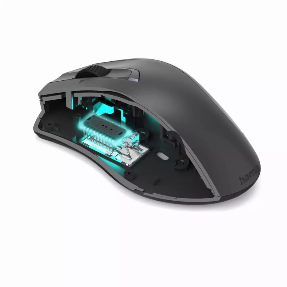 Безжична мишка Hama MW-900 V2 Laser ,7 бутона, Тъмно сива