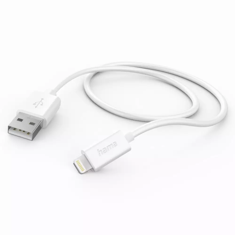 Kabel USB Charging/Sync Lightning Apple iPhone, 1,0m weiß