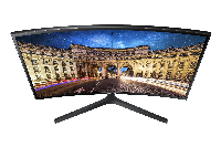 Монитор Samsung C24F396FH 24" Curved VA, FHD 1920x1080, 75Hz, HDMI, VGA, AMD FreeSync