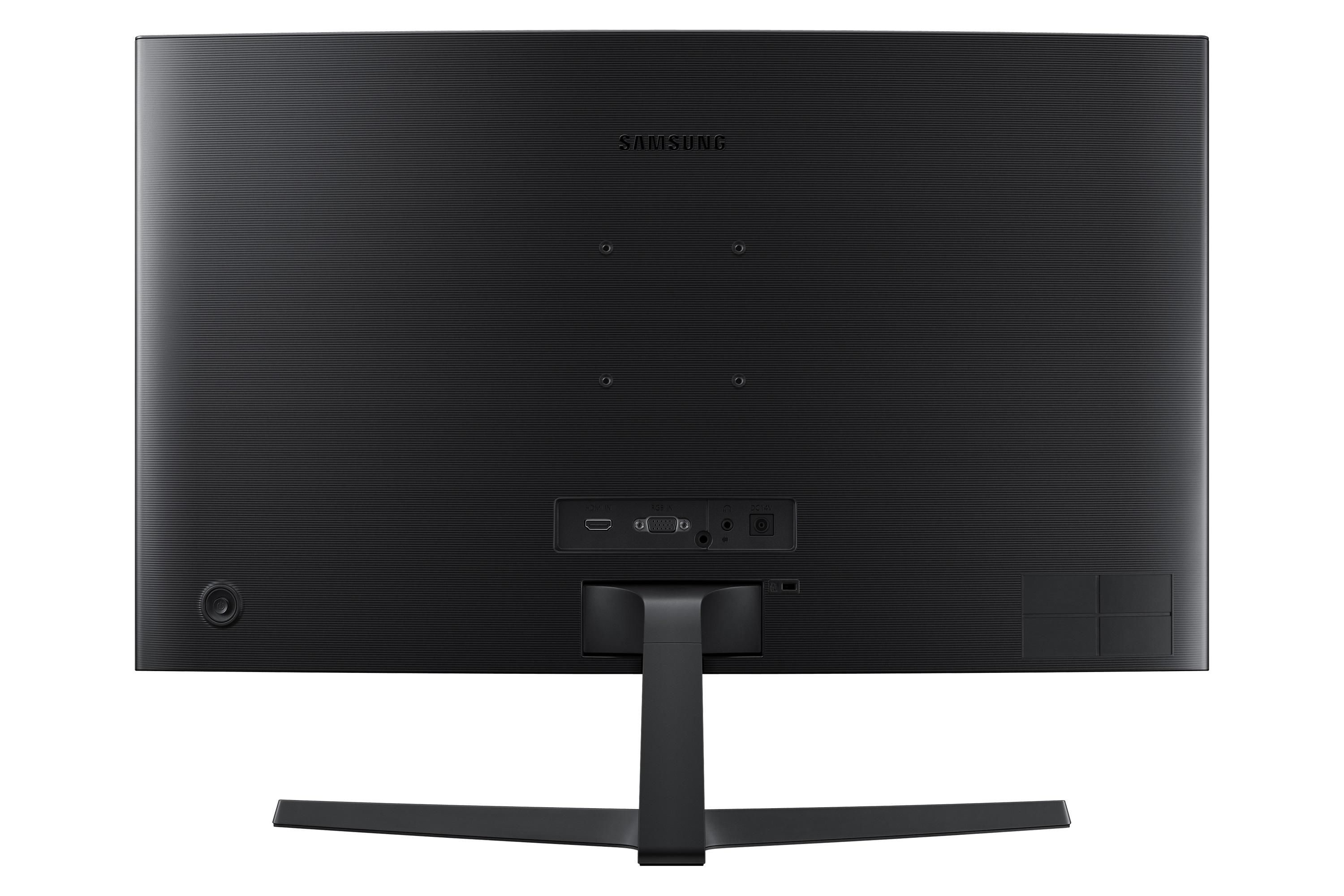 Монитор Samsung C24F396FH 24" Curved VA, FHD 1920x1080, 75Hz, HDMI, VGA, AMD FreeSync