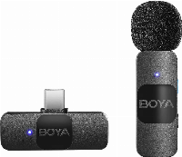 Безжична микрофонна система с ревер USB-C, BOYA BY-V10