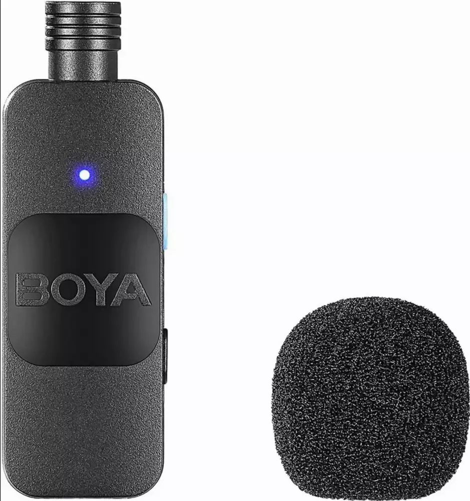 Système de microphone sans fil avec récepteur USB-C, BOYA BY-V10
