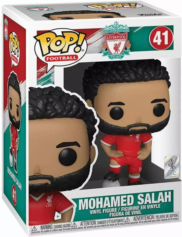 Фигурка Funko Pop Football Liverpool, Mohamed Salah, #41