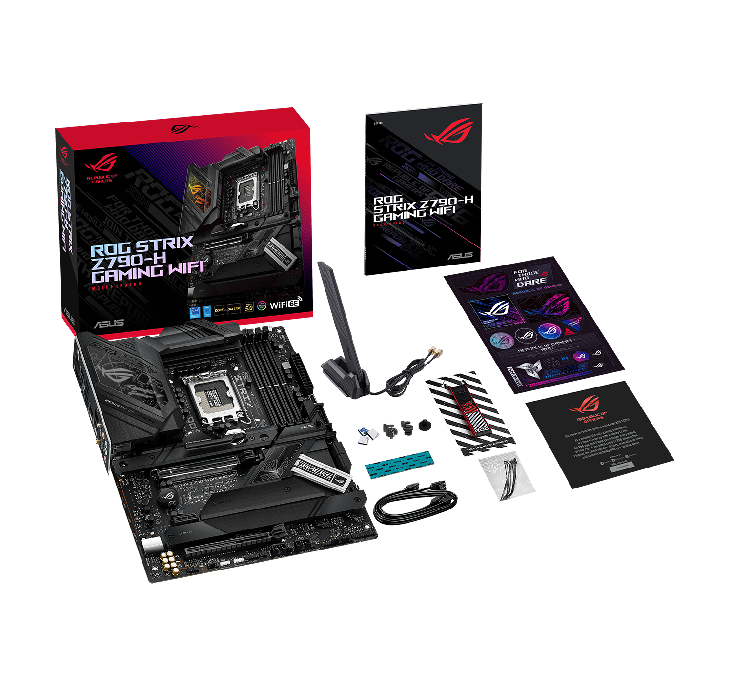 Дънна платка ASUS ROG STRIX Z790-H GAMING WIFI LGA1700