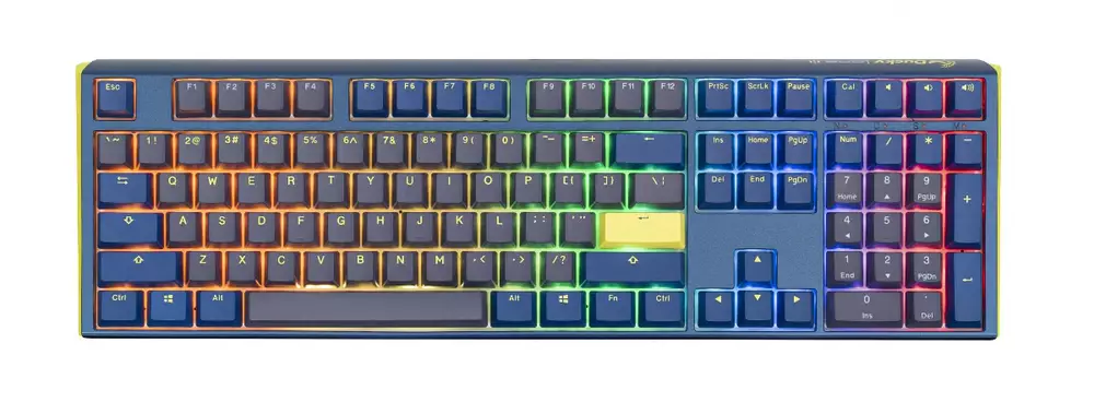 Геймърскa механична клавиатура Ducky One 3 DayBreak Full Size Hotswap Cherry MX Black RGB PBT Keycaps