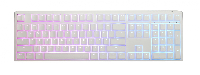 Геймърскa механична клавиатура Ducky One 3 Pure White Full Size Hotswap Cherry MX Brown RGB PBT Keycaps