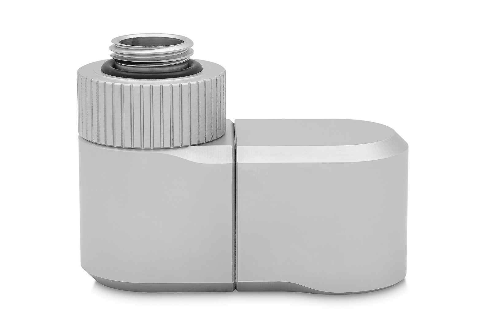 Фитинг EK-Quantum Torque Double Rotary Offset 28 - Satin Titanium