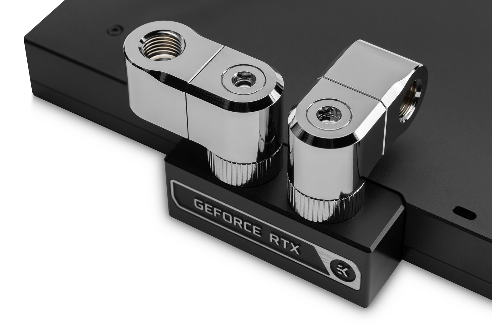 Фитинг EK-Quantum Torque Double Rotary Offset 28 - Nickel