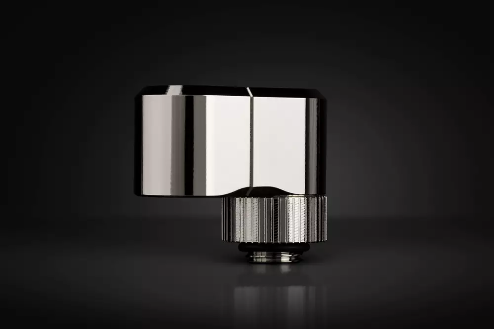 Фитинг EK-Quantum Torque Double Rotary Offset 21 - Nickel