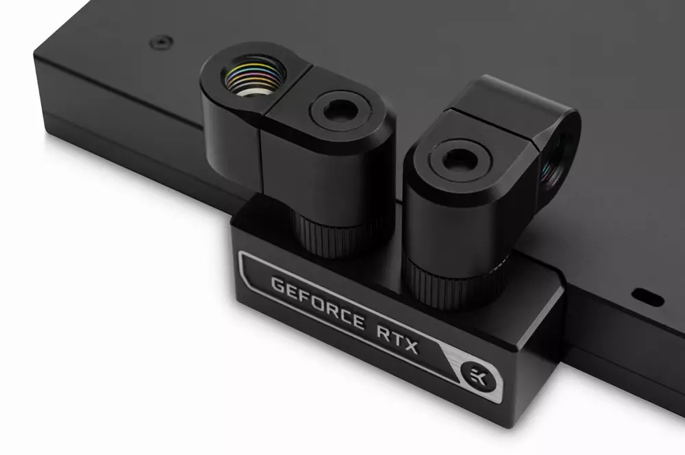 Фитинг EK-Quantum Torque Double Rotary Offset 21 - Black