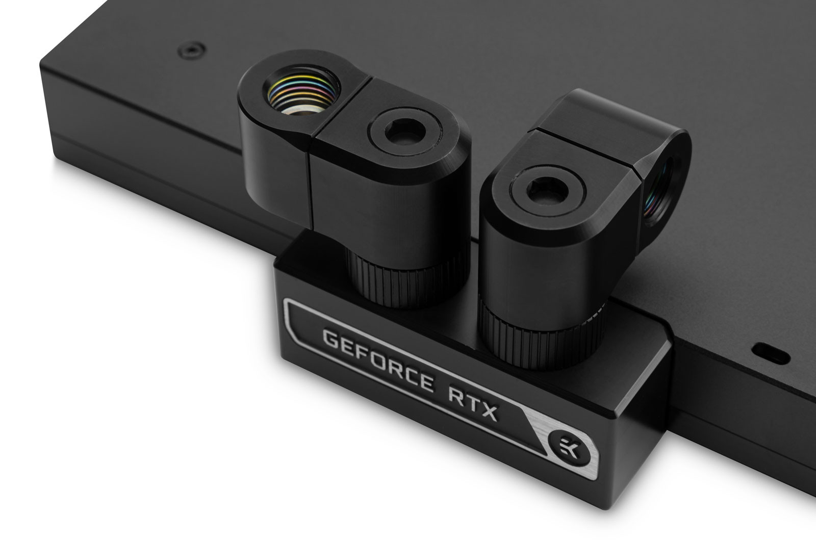 Фитинг EK-Quantum Torque Double Rotary Offset 21 - Black