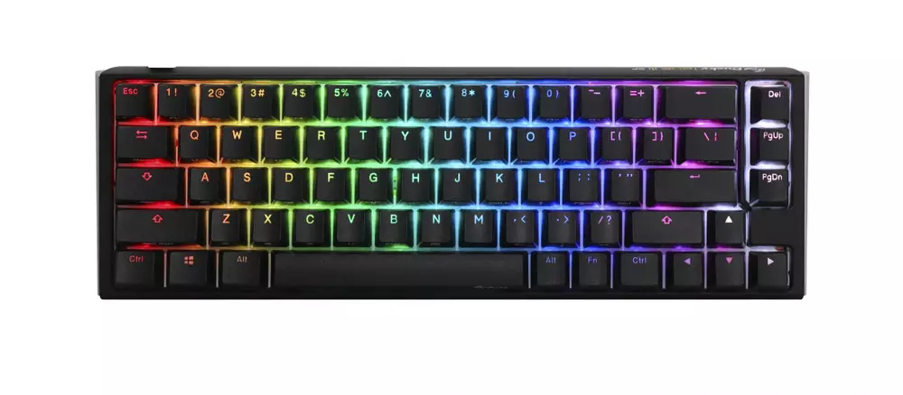 Геймърскa механична клавиатура Ducky One 3 Classic SF 65% Hotswap Cherry MX Blue RGB PBT Keycaps