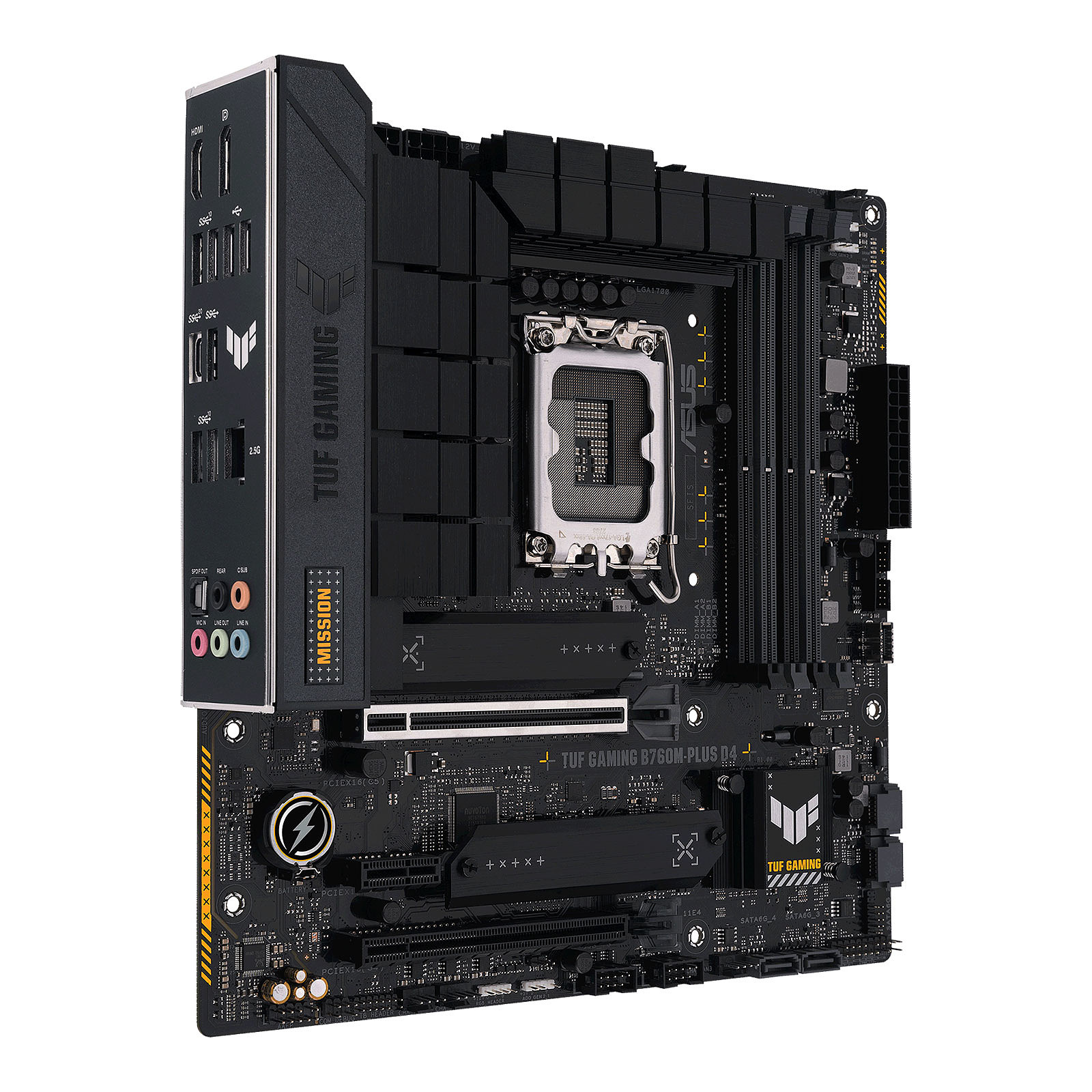 Дънна платка ASUS TUF GAMING B760M-PLUS D4 LGA1700 DDR4
