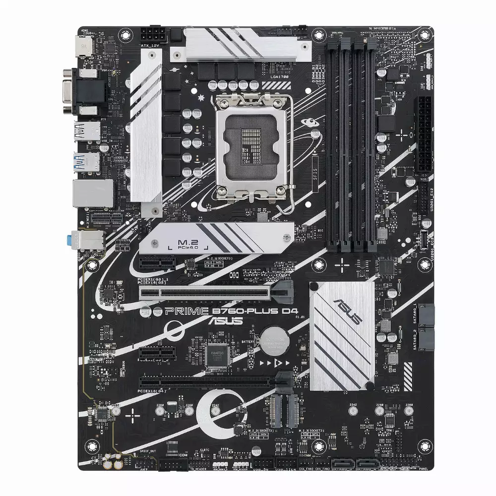 Дънна платка ASUS PRIME B760-PLUS D4 LGA1700 DDR4