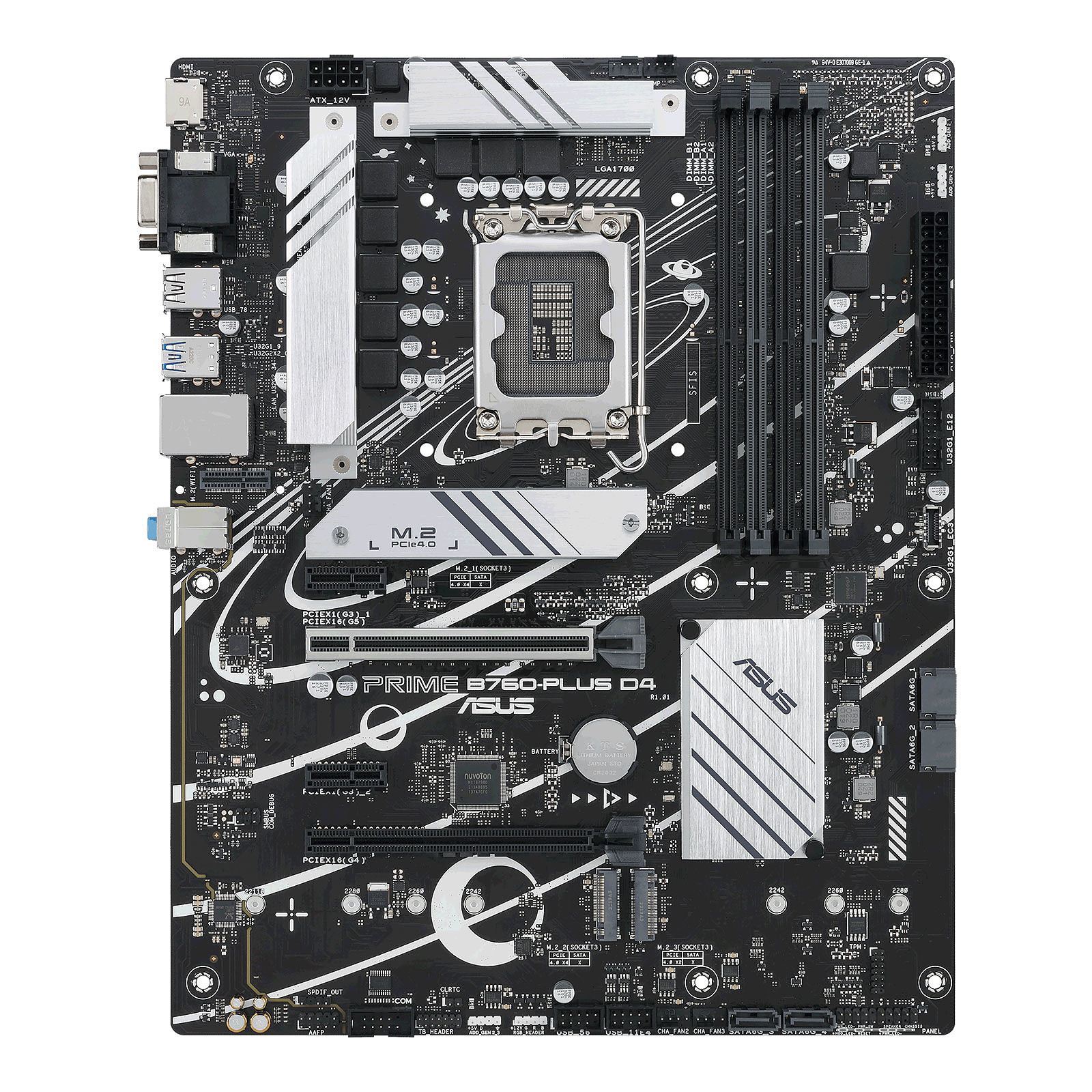 Carte mère ASUS PRIME B760-PLUS D4 LGA1700 DDR4