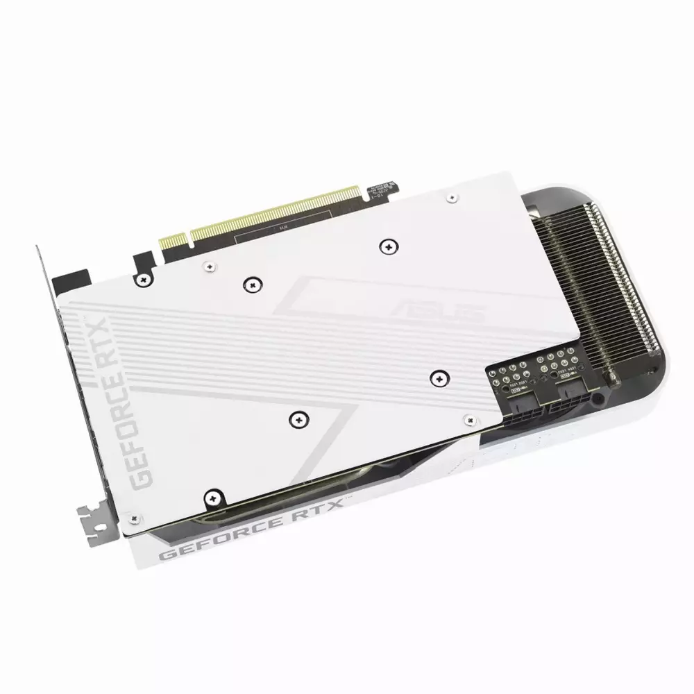 Видео карта ASUS Dual GeForce RTX 3060 Ti White OC Edition 8GB GDDR6X