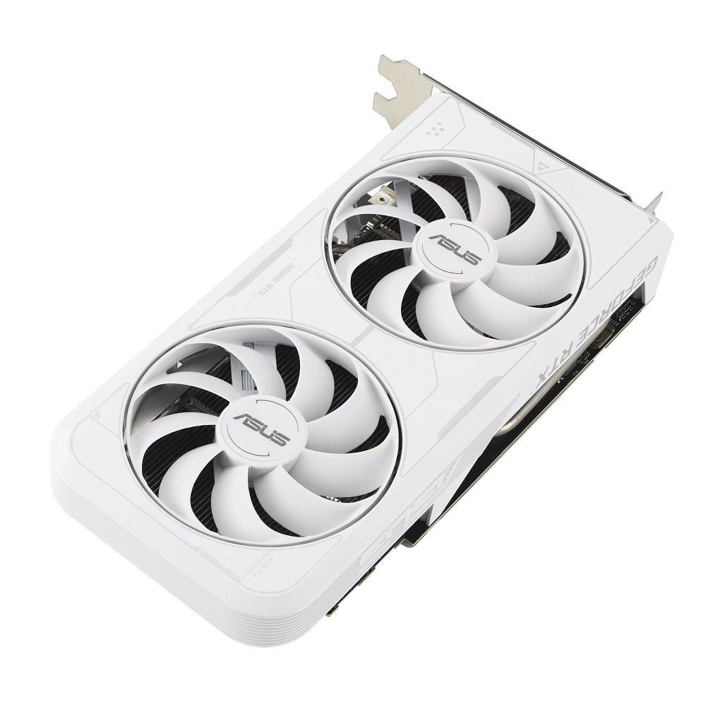 Видео карта ASUS Dual GeForce RTX 3060 Ti White OC Edition 8GB GDDR6X 