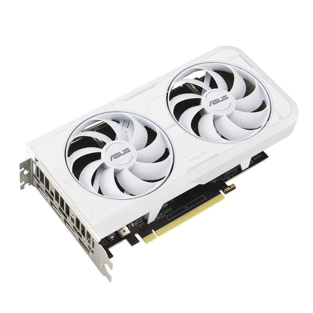 Видео карта ASUS Dual GeForce RTX 3060 Ti White OC Edition 8GB GDDR6X 