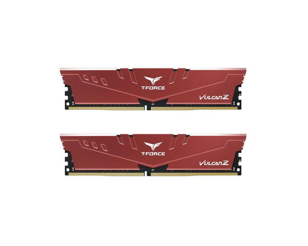 Памет Team Group T-Force Vulcan Z Red DDR4 32GB (2x16GB) 2666MHz CL18