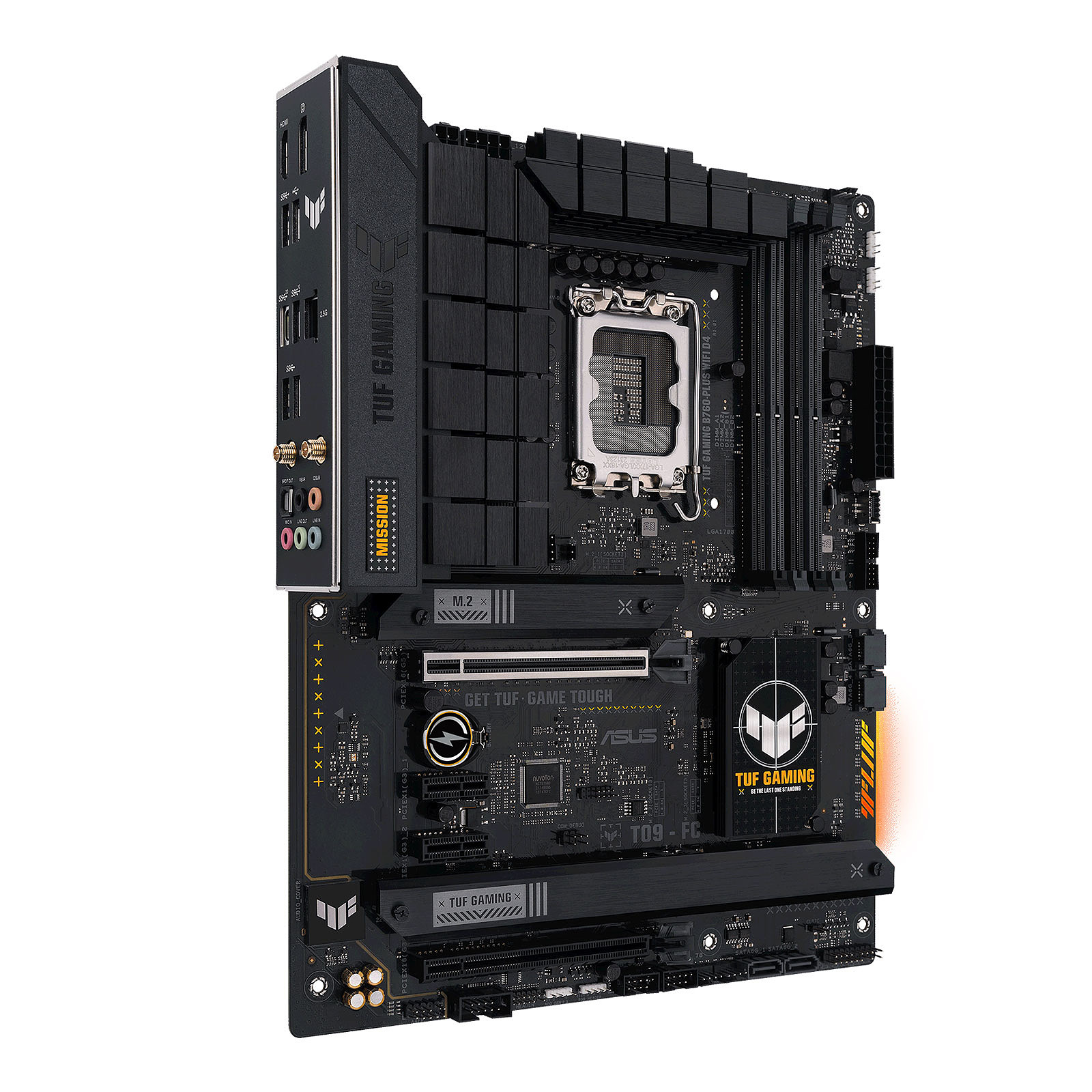 Дънна платка ASUS TUF GAMING B760-PLUS WIFI D4 LGA1700