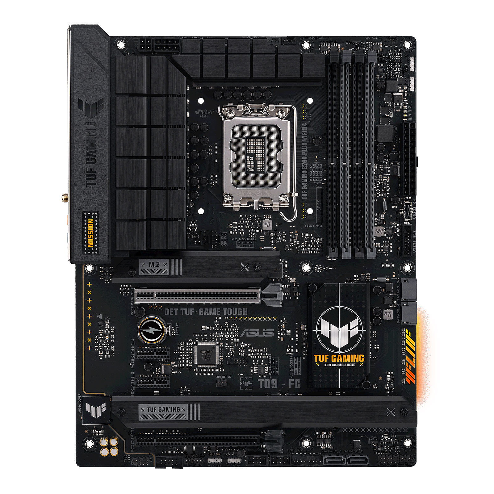 Дънна платка ASUS TUF GAMING B760-PLUS WIFI D4 LGA1700