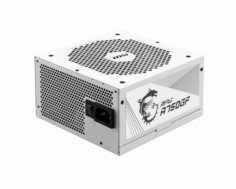 Захранване MSI MPG A750GF White 750W 80 Plus Gold PSU