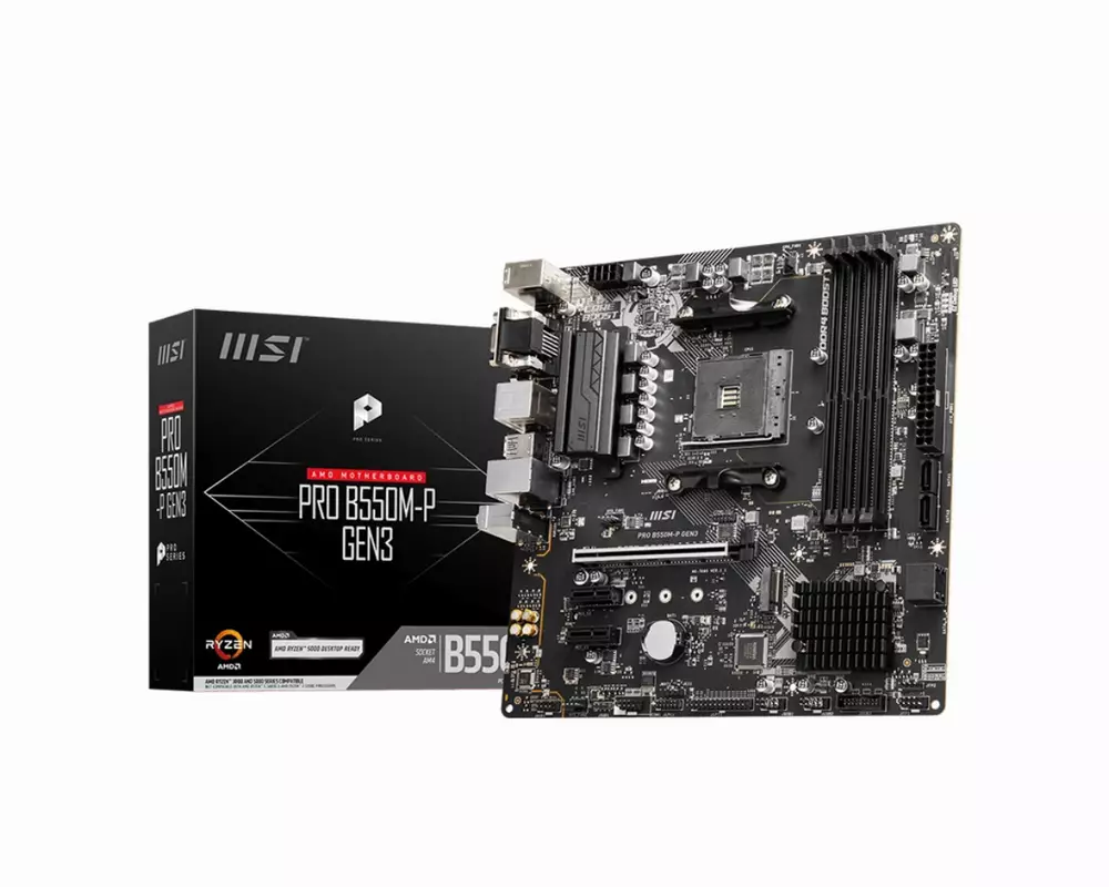 Дънна платка MSI PRO B550M-P