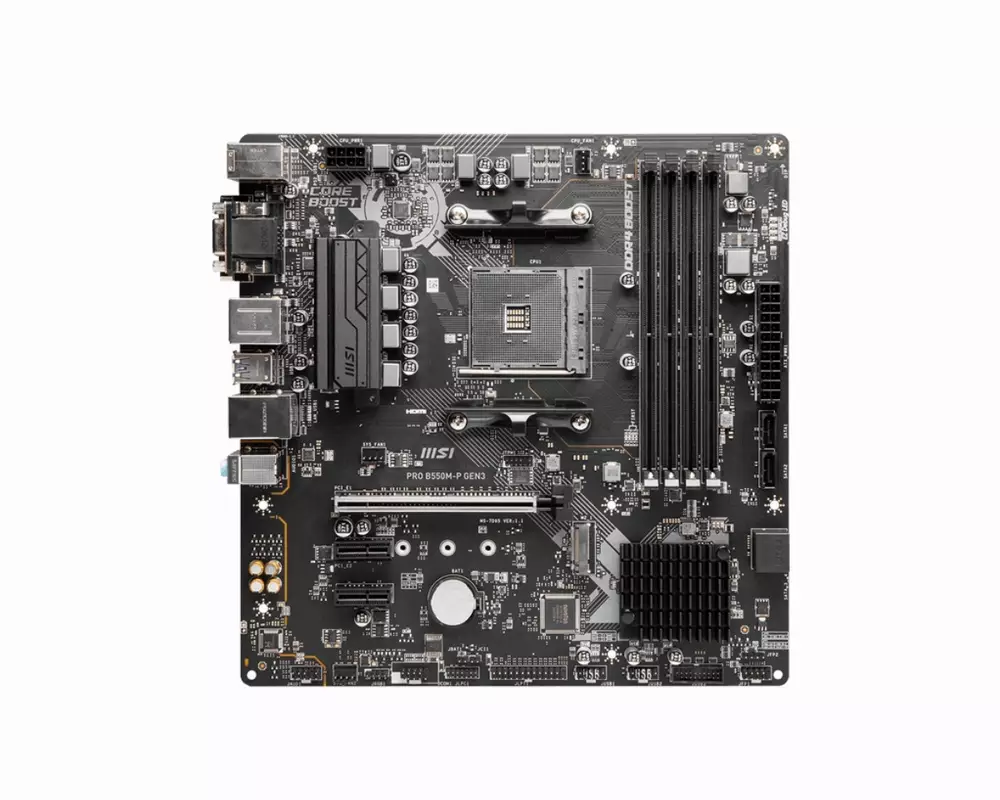 Дънна платка MSI PRO B550M-P