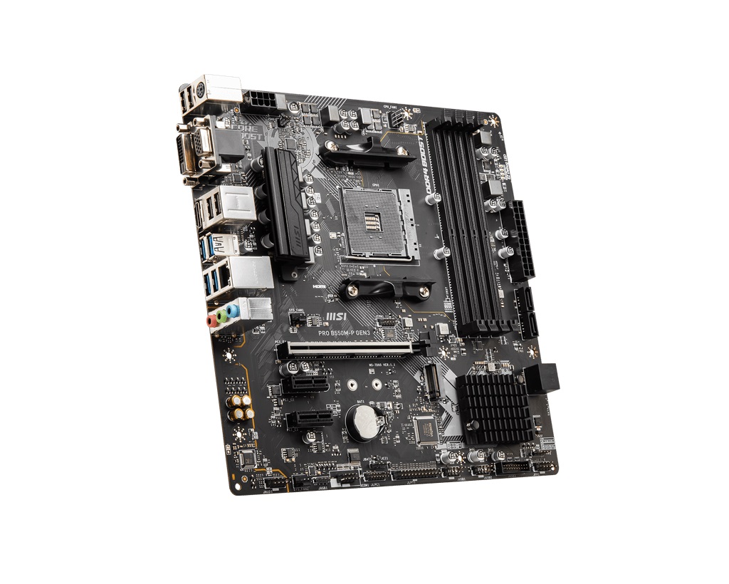 Дънна платка MSI PRO B550M-P