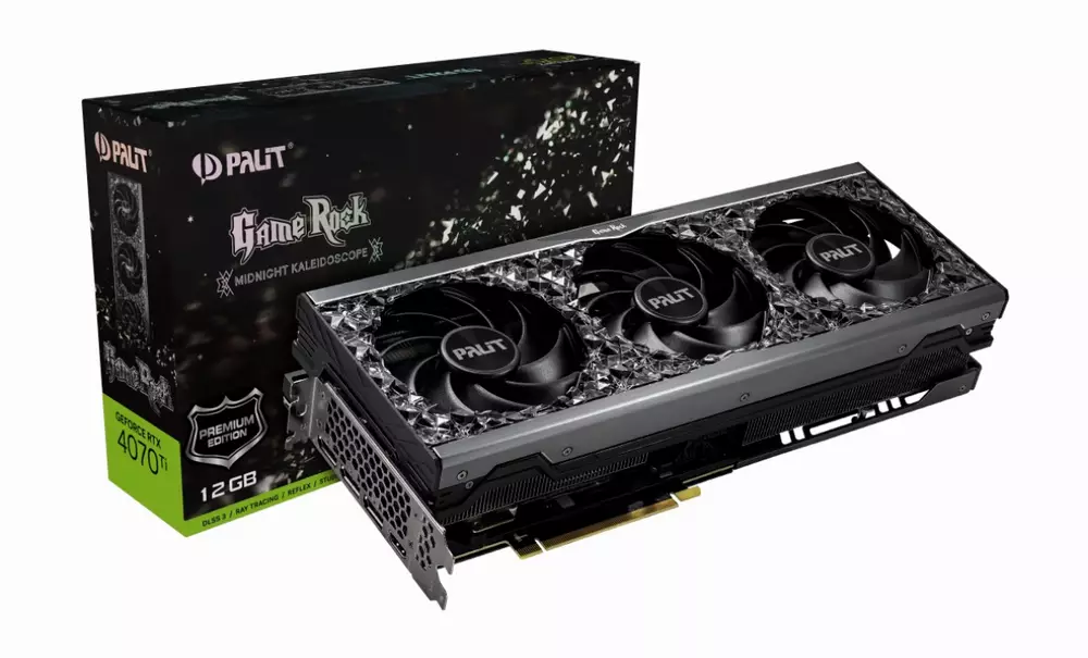 Видео карта Palit GeForce RTX 4070 Ti GameRock Premium 12GB