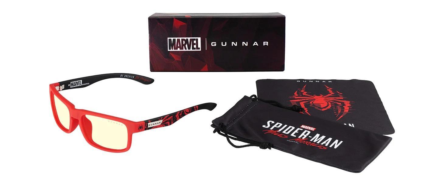 Lunettes gamer GUNNAR Enigma, Spider-Man Miles Morales Edition