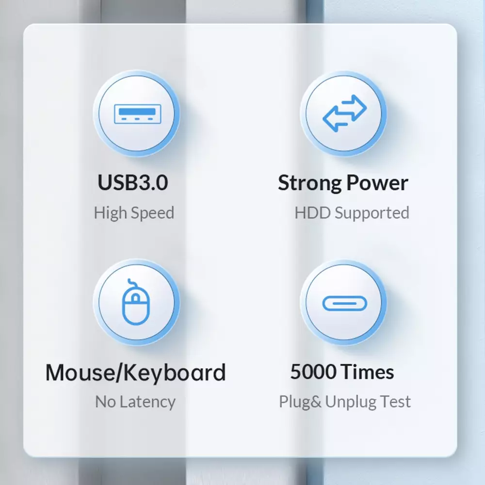 Orico κόμβος HUB USB3.1 3 θύρες - 2 x USB3.0, 1 x Type C, Μαύρος - PWC2U-C3-015-BK