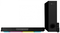 Звукова система Creative SB Katana V2X, 2.1, 90W, TOSLINK, 3.5, Bluetooth, USB-IN, Черен