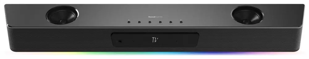 Звукова система Creative SB Katana V2X, 2.1, 90W, TOSLINK, 3.5, Bluetooth, USB-IN, Черен