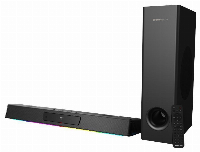 Звукова система Creative SB Katana V2X, 2.1, 90W, TOSLINK, 3.5, Bluetooth, USB-IN, Черен