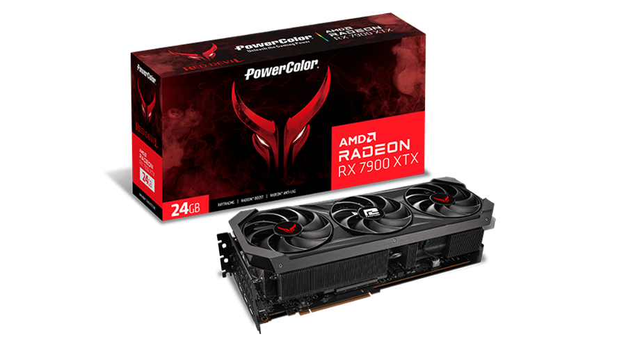 Видео карта PowerColor AMD Radeon RX 7900 XTX Red Devil OC 24GB GDDR6