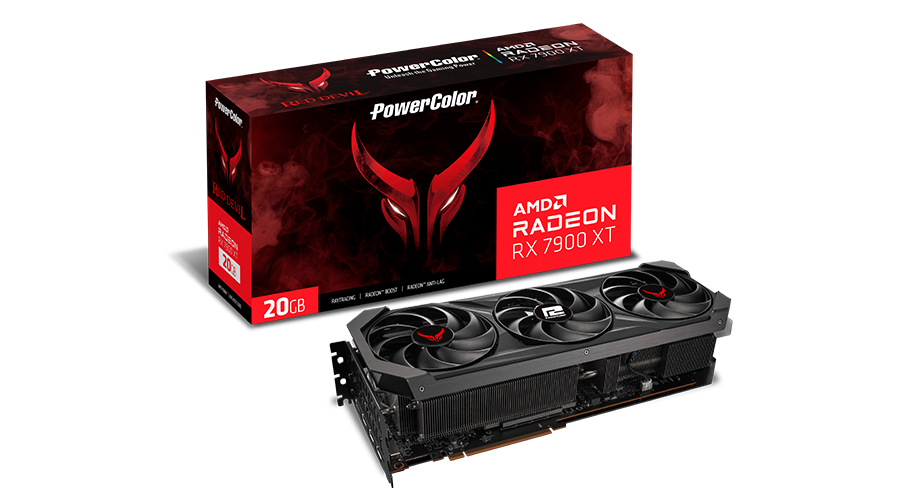 Видео карта PoweColor AMD Radeon RX 7900 XT Red Devil 20GB GDDR6
