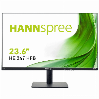 Монитор HANNSPREE HE247HFB, Full HD, Wide, 23.6 inch, HDMI, D-Sub,  Черен