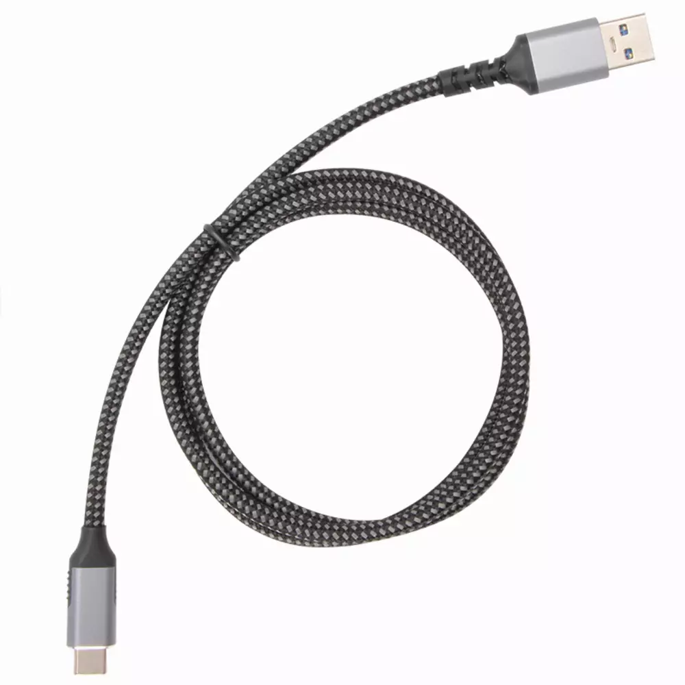 VCom Кабел USB 3.2 Gen2 Тype-C / USB AM, 10Gbps, Black - CU401M-1m
