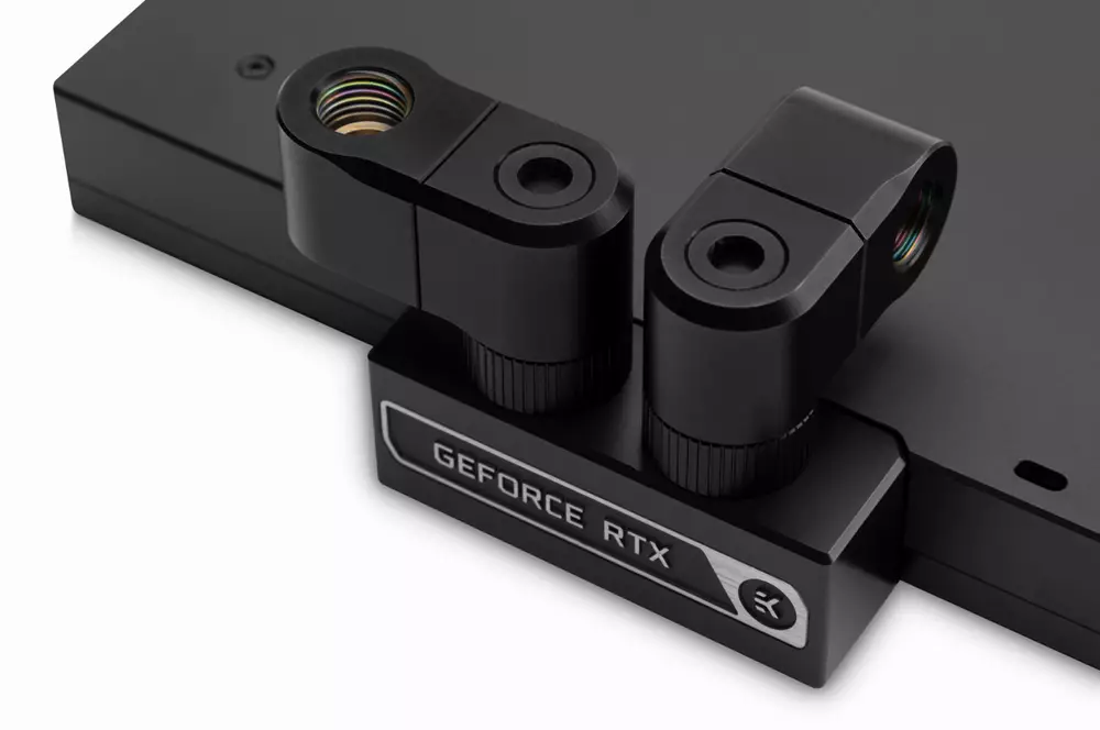 Фитинг EK-Quantum Torque Double Rotary Offset 28 - Black